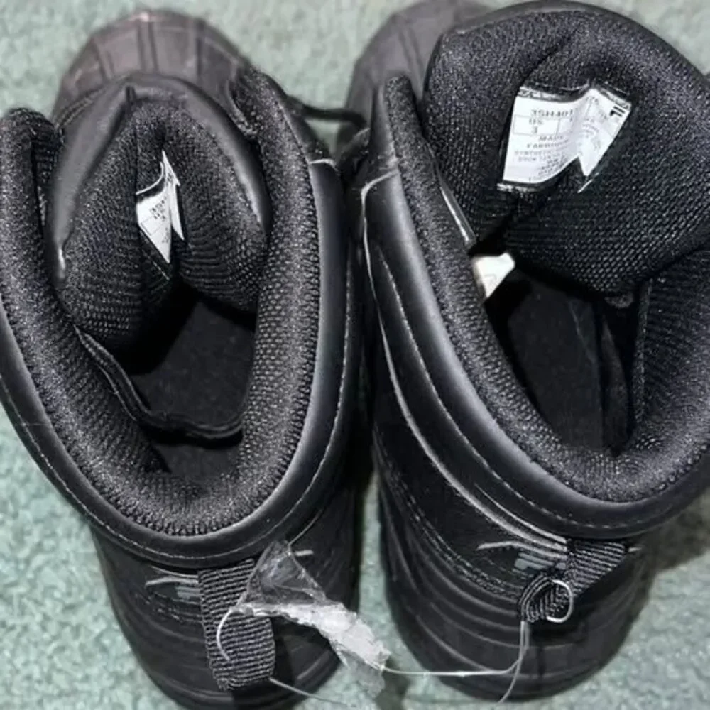 Fila Kids Weathertech Extreme Waterproof black Boot  3SH40155 976 size US 3